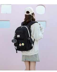 Mochila Estilo Coreano de Gran Capacidad, Impermeable y Ergonómica para Estudiantes, Mochila con Logotipo Personalizado al por Mayor - Product Image 6