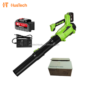 Souffleur-aspirateur sans fil à batterie lithium 3-en-1 avec moteur sans balais et sac de grande capacité pour feuilles, herbe et débris - Product Image 6