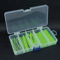 Selco Lueur dans le noir Pêche Silicone Tube Lumineux Anti Tangle Tube Carp Rig Tackle Kit