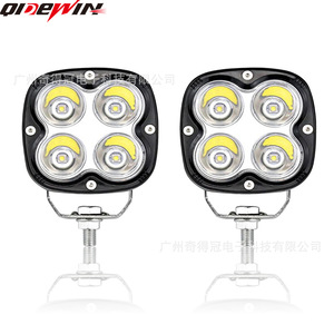 ไฟทำงาน LED ขนาด 4 นิ้ว Qidewin 55w 6000lm สำหรับรถยนต์ มอเตอร์ไซค์ ไฟส่องสว่างออฟโรด - Product Image 1