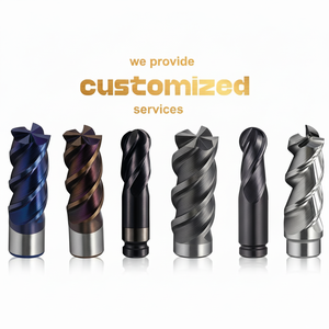 Fresa de Carburo de Tungsteno de 4 Filos Mejorada con Recubrimiento de AlTin para Operaciones de Desbaste Pesado (OEM/ODM Disponible) - Product Image 1