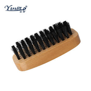 Yinste <b>Shoe</b> Brush Pig Hair <b>Soft</b> Bristle For Cleaning Stain Removal - Product Image 2