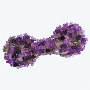 Máscara de Ojos de Piedra de Jade Amatista Natural Refrescante para el Cuidado de la Piel - Product Image 3