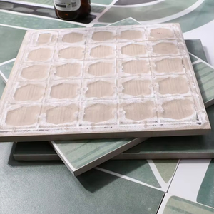 Cao Màu Xanh Lá Cây Retro Ma-rốc Cổ Tuổi <span class=keywords><strong>Handmade</strong></span> Sứ Gạch Vuông Bóng Matte Chống Trượt Cho Nội Thất Cho Nhà Kho Phòng - Product Image 4