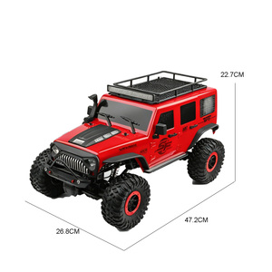 Auto RC da Arrampicata 4WD Scala 1:10, Grande Veicolo Fuoristrada Telecomandato Tipo <span class=keywords><strong>Jeep</strong></span> Wrangler per Bambini - Product Image 3