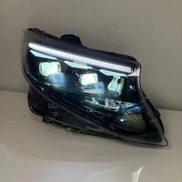 Feux avant HETOP Vito W447 2016-2025 Mise à niveau Nouveau design Lentille de projecteur de pluie de météores Rétrofit Classe S Maybach LED pour Benz