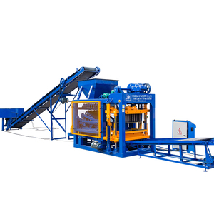 Machine automatique de fabrication de blocs de pavés à pression hydraulique QT4-25 avec PLC pour blocs de pavés en béton - Prix en promotion - Product Image 3