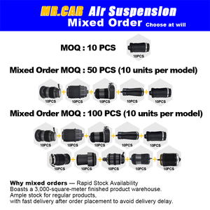 Kits de réparation XC90 XC60 <span class=keywords><strong>V90</strong></span> Amortisseur arrière Ressort pneumatique de remplacement Kit de suspension pneumatique pour Volvo 31476427 31476428 - Product Image 2