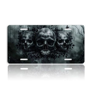 Plaque d'immatriculation décorative personnalisée Porte Club <span class=keywords><strong>Garage</strong></span> Décoration murale Plaque d'immatriculation <span class=keywords><strong>de</strong></span> <span class=keywords><strong>garage</strong></span> 15X30CM Plaque en métal étain - Product Image 6