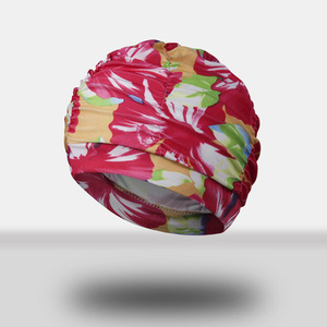 Pu Revêtement Adulte <span class=keywords><strong>Bonnet</strong></span> <span class=keywords><strong>De</strong></span> <span class=keywords><strong>Bain</strong></span> Logo Personnalisé Élastique Polyester <span class=keywords><strong>Bonnet</strong></span> <span class=keywords><strong>De</strong></span> <span class=keywords><strong>Bain</strong></span> En Gros Tissu <span class=keywords><strong>Fleur</strong></span> Cap - Product Image 6