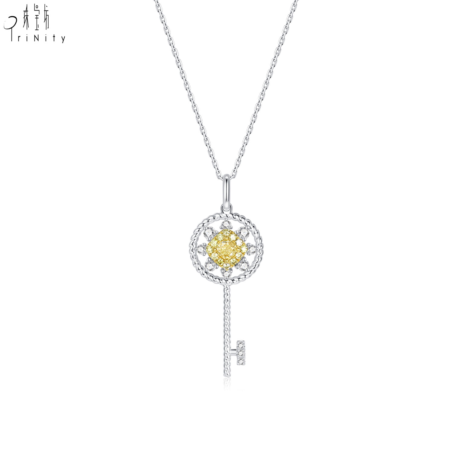 Or blanc et jaune 18 carats