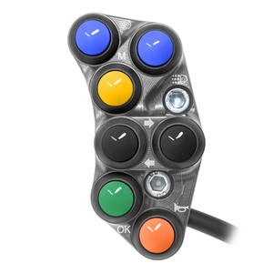 สวิตช์แฮนด์ซ้ายสำหรับไทรอัมพ์ ไทเกอร์ 850 สปอร์ต(ไทเทเนียม) - Product Image 1