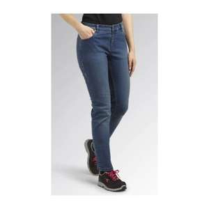 DIADORA UTILITY - 702.177676-60123/44 Pantalon de travail en denim stretch bleu délavé pour femme avec 6 poches PANTALON DE TRAVAIL - Product Image 2
