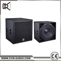 Caisson de basses actif de 21 pouces + Caisson de basses de 21 pouces + Amplificateur de puissance Son Sub-bass