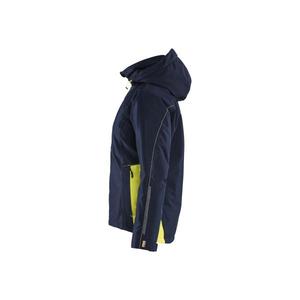 BLAKLADER - 497219778633XXL Chaqueta forrada ligera para mujer Azul marino oscuro/Amarillo de alta visibilidad-CHAQUETAS DE TRABAJO EAN 7330509890318 - Product Image 4