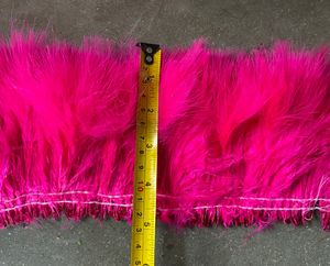 Adornos de costura para disfraces artesanales, pluma de marabú verde de pavo, pluma de sangre teñida de pavo, adorno de pluma de marabú - Product Image 6