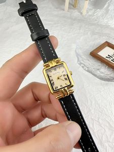 Relojes de Mujer Cuadrados con Correa de Cuero para Chicas Estudiantes, Esfera Romana Vintage, Lindos Relojes Pequeños para Damas, Gran Venta - Product Image 3