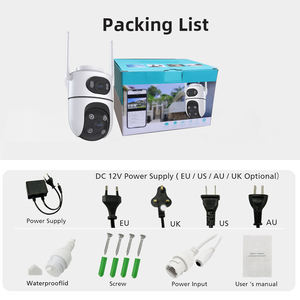 جديد ICSEE 6MP 3K كاميرا لاسلكية واي فاي الأمن ptz HD رؤية ليلية منزلية في الهواء الطلق شبكة مراقبة عن بعد كاميرا مزدوجة العدسة 8MP 4K - Product Image 5