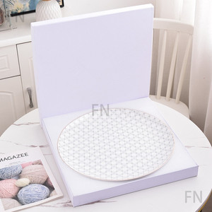 Plateau à café en porcelaine fine écologique de haute qualité, design classique de 16 pouces, best-seller - Product Image 1