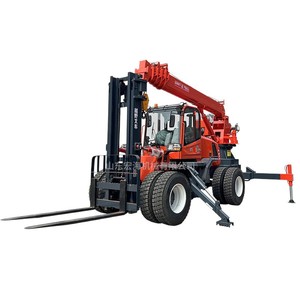 Grue de levage et de manutention d'ingénierie modifiée, avec élévation et nacelle, grue à bras articulé 5-8 mètres - Product Image 5