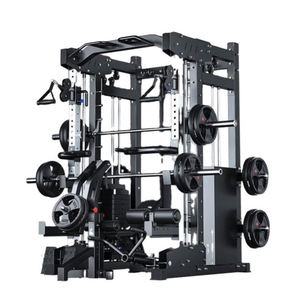High Quality Portable Heavy Duty Multi-functional Steel Smith <b>Machine</b> Professional Gym Equipment Muscle Toning Shaping Exercises - Product Image 4