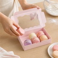 Contenants de boulangerie en papier kraft écologiques pour muffins, tartes, biscuits, chocolats, 3 options de couleurs, approvisionnement en gros