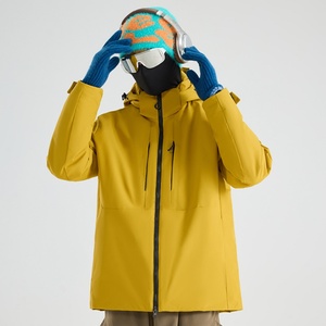 Veste doublée de polaire sur mesure pour les voyages en plein air en automne et en hiver, vêtements de montagne coupe-vent et imperméables - Product Image 3