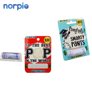 Printable White Plain Money Card Custom Design Sublimation MDF Cash Card Holder and Money Card Holder