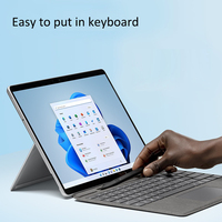 Pena Stylus Aktif Super Tipis untuk Surface Pro X 8 9 10 12 Terbuat dari Logam Tahan Lama, Akses Menulis Sentuh
