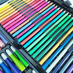 Top-Angebot: 145-teiliges attraktives Kunstset für Kinder, auffälliges Schreibwaren-Stiftset zum Zeichnen, Schul-Kunstset in einer auffälligen Box - Product Image 4