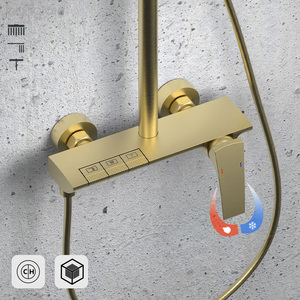 Pull Out Basin Faucet Shower Sets Jet Shower Modern Shower Set Wallmounted Shower Luxury Shower Shower Panel - Product Image 4