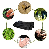 Jaring Plastik Anti-Burung Heavy-Duty untuk Kebun Blueberry, Kebun Anggur, Kolam Ikan, Sawah, Jaring Burung Kustom