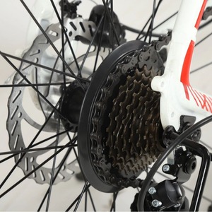 Bicicleta de Montaña de 26 Pulgadas con Cuadro de Aleación de Aluminio, Horquilla de Suspensión, Frenos de Disco Dobles, Ligera, Unisex para Adultos - Product Image 3