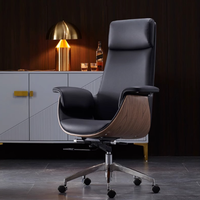 Chaise de bureau de direction moderne, chaise de conférence, chaise de bureau pivotante ergonomique en acier inoxydable et tissu, luxe pour patron