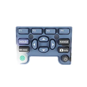 Botón de teclado de goma Proveedor de teclados electrónicos Teclas de silicona Instrumentos y medidores Teclado de silicona