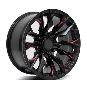 Roues en alliage à rayons en aluminium Sport noir jantes chromées de voiture 18 19 20 21 22 pouces 5x112 roues forgées - Product Image 2