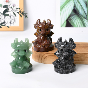 Sculpture de vache en cristal de haute qualité, en cristal mélangé, pour la décoration intérieure - Product Image 5