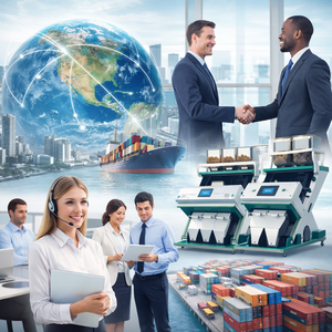 เครื่องคัดแยกสีเมล็ดพืชสำหรับข้าวดำ ข้าวกล้อง พริกไทย ถั่ว <span class=keywords><strong>เมล็ด</strong></span><span class=keywords><strong>ทานตะวัน</strong></span> - Product Image 6