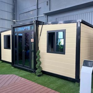Maison conteneur préfabriquée extensible en acier <span class=keywords><strong>de</strong></span> 40 pieds, 2 chambres, plans <span class=keywords><strong>de</strong></span> maison portable moderne pour bureaux et hôtels - Product Image 1
