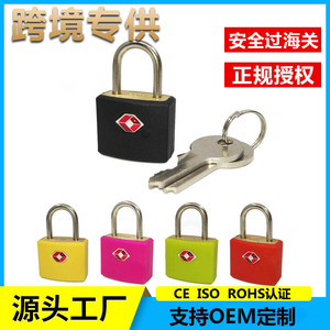 <b>TSA</b> Approved Copper Padlock 21mm x 22mm Mechanical Travel <b>Lock</b> For Luggage Zipper Security - Product Image 4