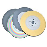 Lame de scie circulaire industrielle HSS-DM05 en acier au tungstène à grande vitesse, soudée au laser, pour la découpe de tuyaux, finition CrN, longue durée de vie
