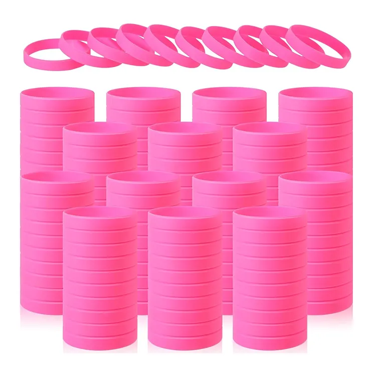 Cina produttore promozionale rosa in bianco braccialetto di gomma a buon mercato logo personalizzato a buon mercato cinturino da polso in silicone per i regali