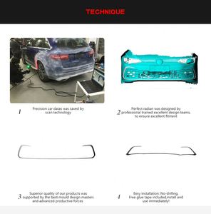 Évents de calandre avant en carbone sec pour VW <span class=keywords><strong>Golf</strong></span> VIII MK8 GTI Hatchback <span class=keywords><strong>4</strong></span> portes 21-23 - Product Image 6