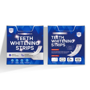 Bandes blanchissantes pour les dents 5X plus efficaces, formule végane non toxique pour usage domestique, jusqu'à 9 tons plus blancs, soins bucco-dentaires - Product Image 3