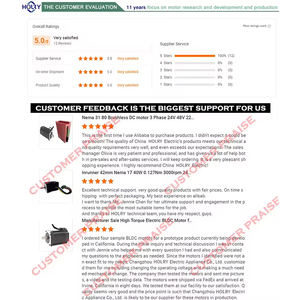 High Quality 110BLDC <strong>Motor</strong> 48V/310V 1000W 1500W 2000W 3000W 3000RPM Brushless <strong>DC</strong> <strong>Motor</strong> for Automations - Product Image 6