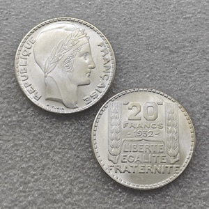 Pièces <span class=keywords><strong>de</strong></span> monnaie commémoratives <span class=keywords><strong>de</strong></span> style antique <span class=keywords><strong>de</strong></span> 20 francs <span class=keywords><strong>de</strong></span> France <span class=keywords><strong>de</strong></span> 1932, 1936, 1939, cadeaux, décoration <span class=keywords><strong>de</strong></span> la maison - Product Image 4