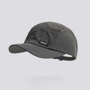 Nueva Gorra de Béisbol Oxford de Nylon con Visera Corta, Malla Transpirable, Secado Rápido, Diseño con Letras, para Golf, Running y Otros Deportes - Product Image 4