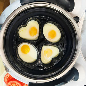 Forme de coeur antiadhésif oeuf Pot four à micro-ondes oeuf vapeur cuisine oeuf soupe moule pour mélangeur Thermo TM6 <span class=keywords><strong>TM5</strong></span> TM31 - Product Image 6