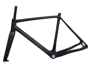 Quadro de bicicleta de carbono cx fm286, quadro de ciclismo em fibra de carbono
