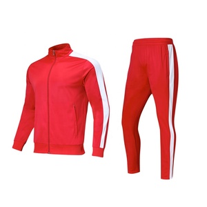 Nuovi Completi Sportivi da Uomo e Bambino per Autunno Inverno con Zip Intera Tute da Calcio Maschili Abbigliamento Casual da Jogging - Product Image 5